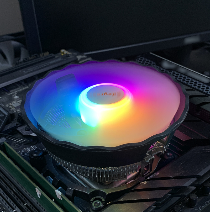 Air Cooler Cpu - RGB CPU Air Cooler 90mm PC