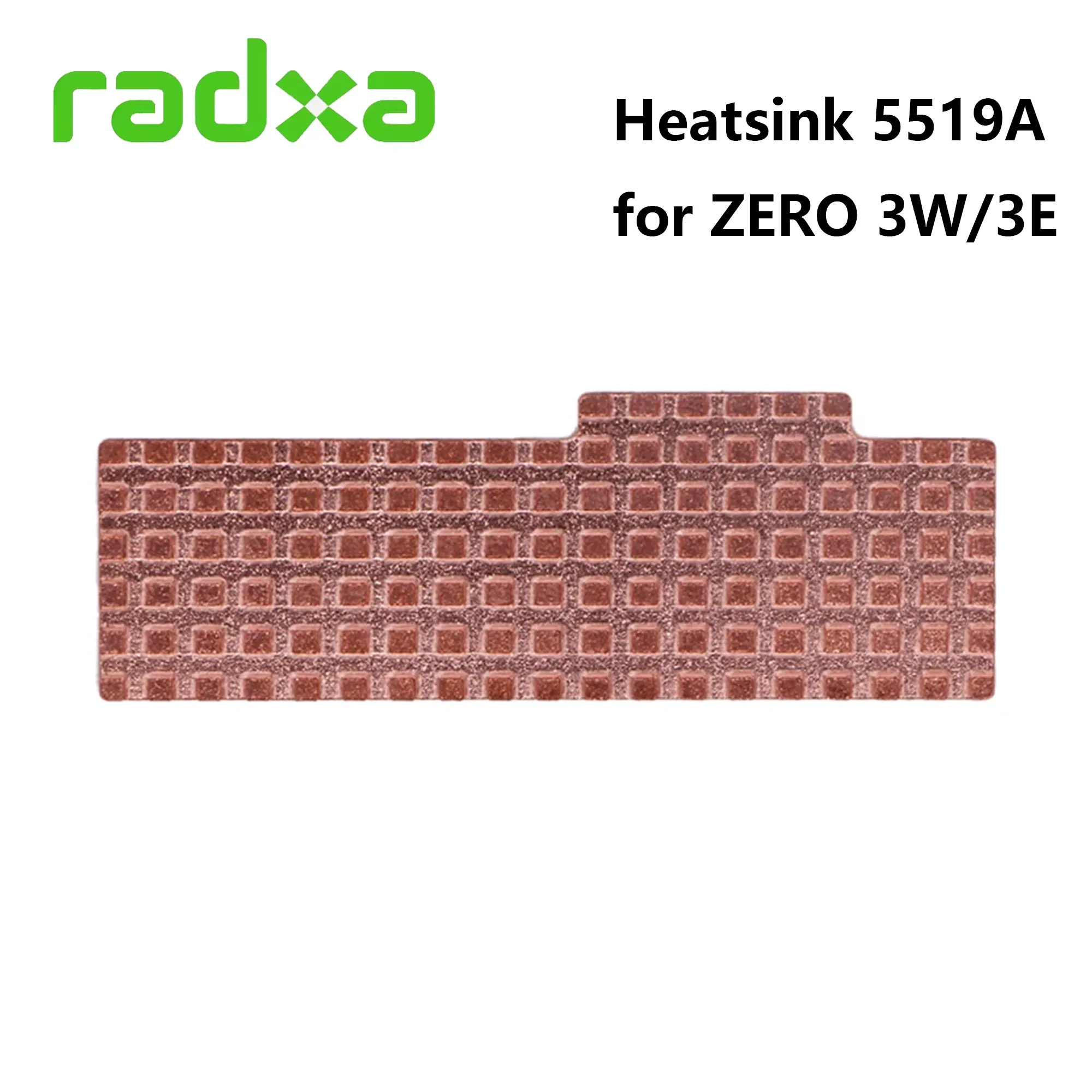 FireChip Radxa ZERO 3W / 3E He - огляд і ціна Heatsink