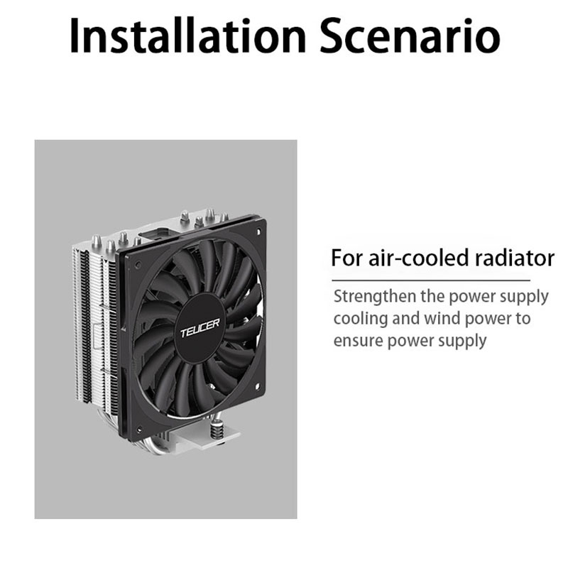 TEUCER TE-12012 Ultra-thin Coo - огляд і ціна Gpu Cooler