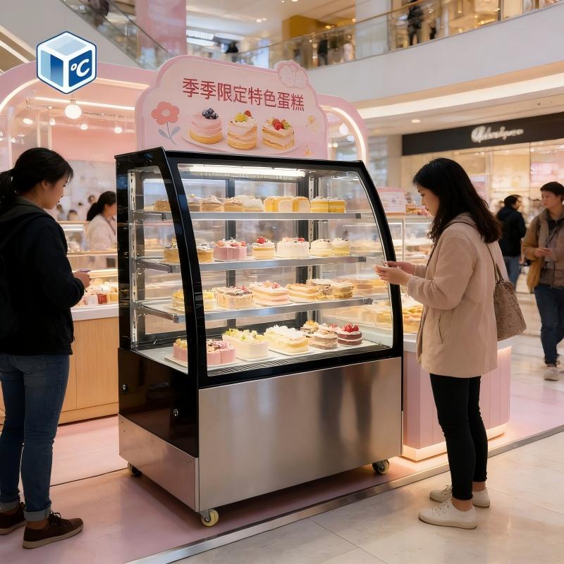 2 Tier Commercial Cake Display - огляд і ціна Case Fan