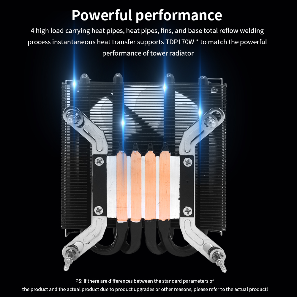 TISHRIC CPU Cooling Fan ITX Sm - огляд і ціна Air Cooler Cpu