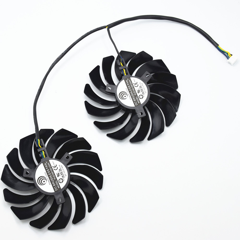 2Pcs 95mm PLD10010S12HH Video  - огляд і ціна Cpu Cooler