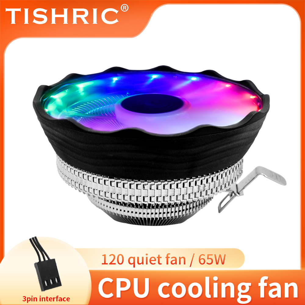 TISHRIC CPU Cooler Fan RGB PWM - огляд і ціна Cpu Heatsink