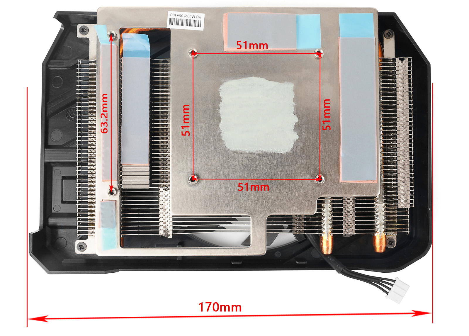 95MM GPU Heatsink Video Card C - огляд і ціна Gpu Cooler